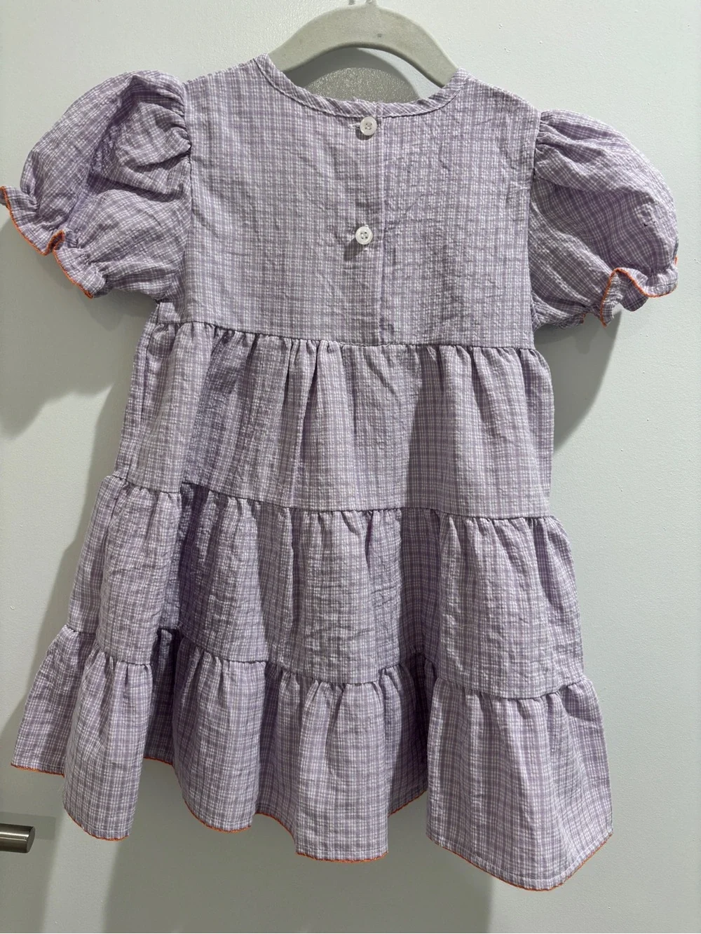 Kids Lavender Pumpkin Dress - classic Whimsey